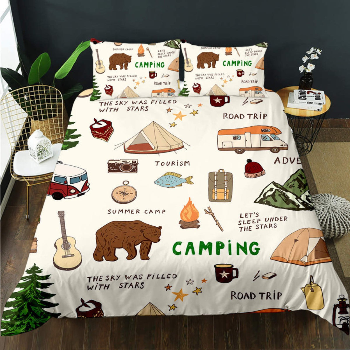 Camping Quilt Cover Set 