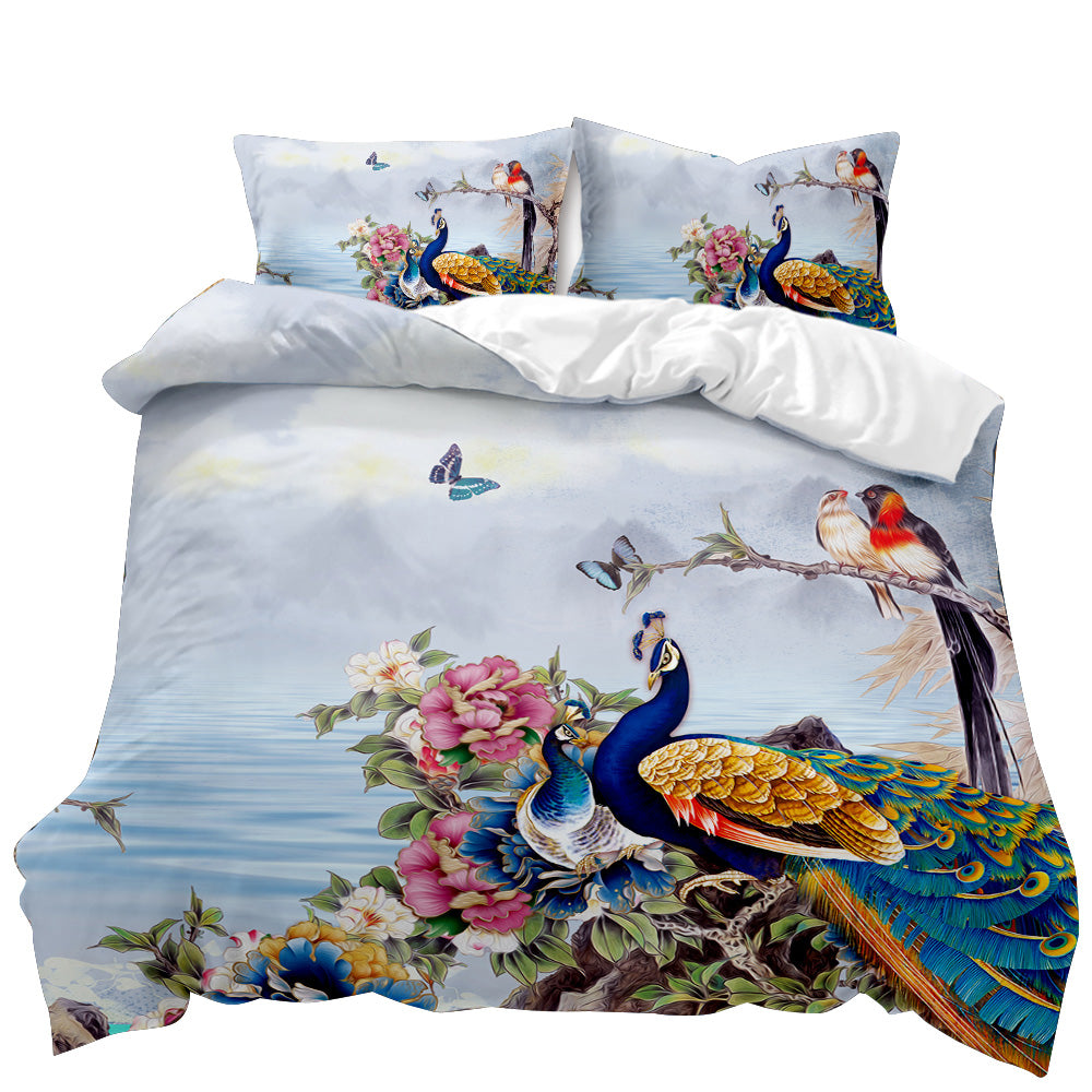 Peacock Quilt Cover Set DOONA KINGDOM