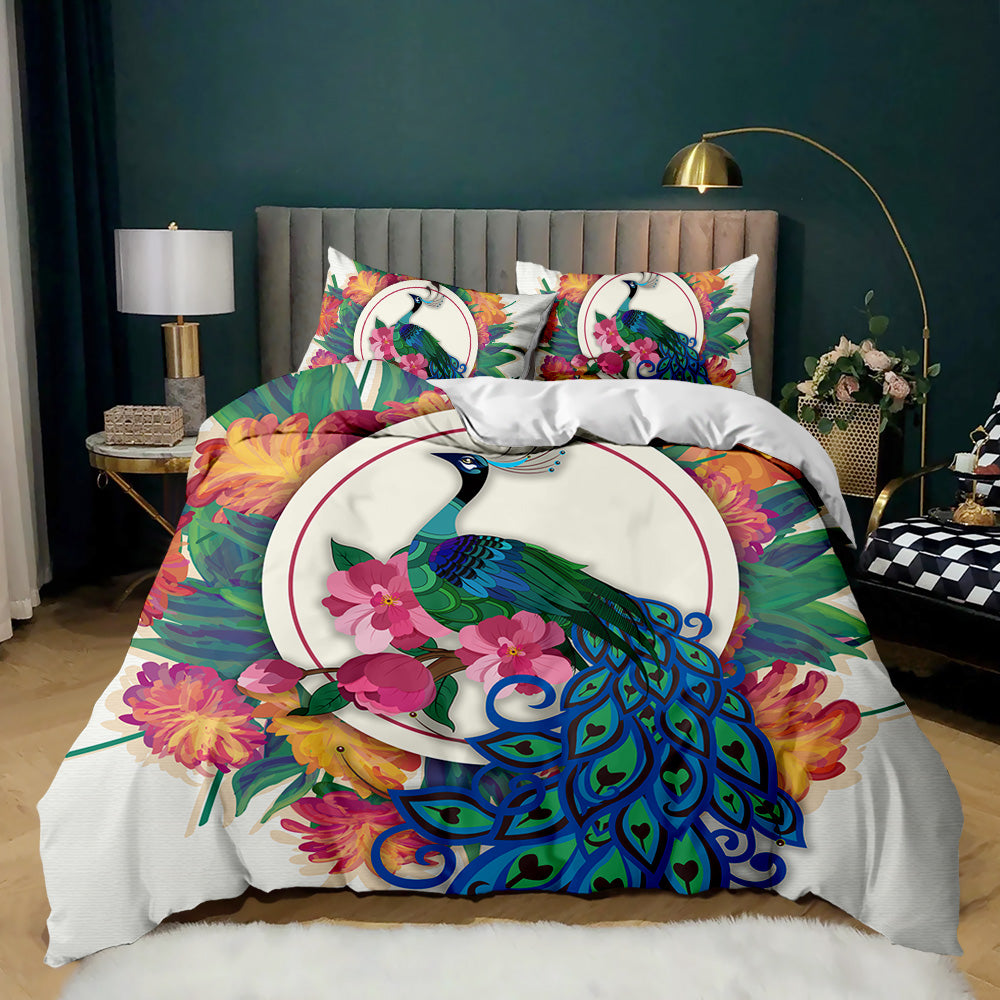 Peacock Quilt Cover Set DOONA KINGDOM