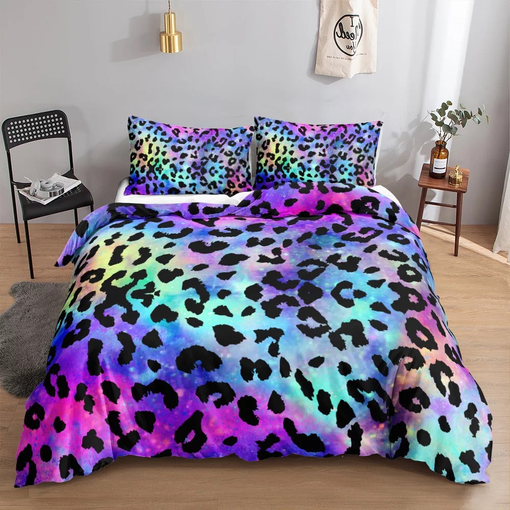 Leopard Print Quilt Cover Set DOONA KINGDOM