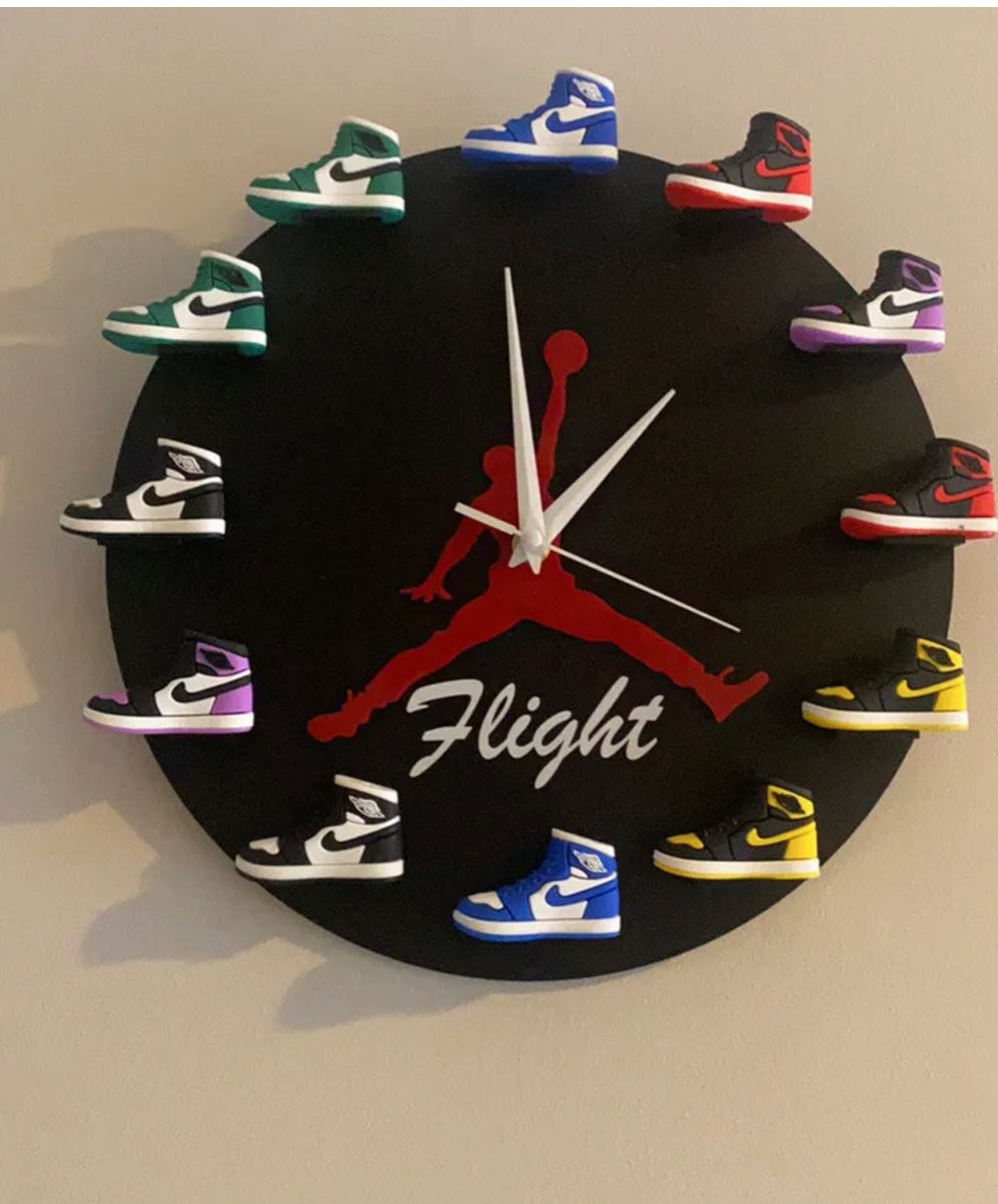 clock of 3d mini sneakers
