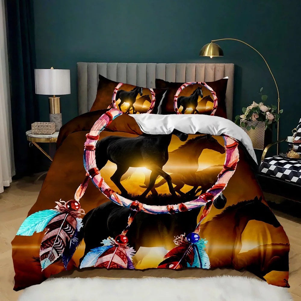 Horse Dreamcatcher Quilt Cover Set DOONA KINGDOM