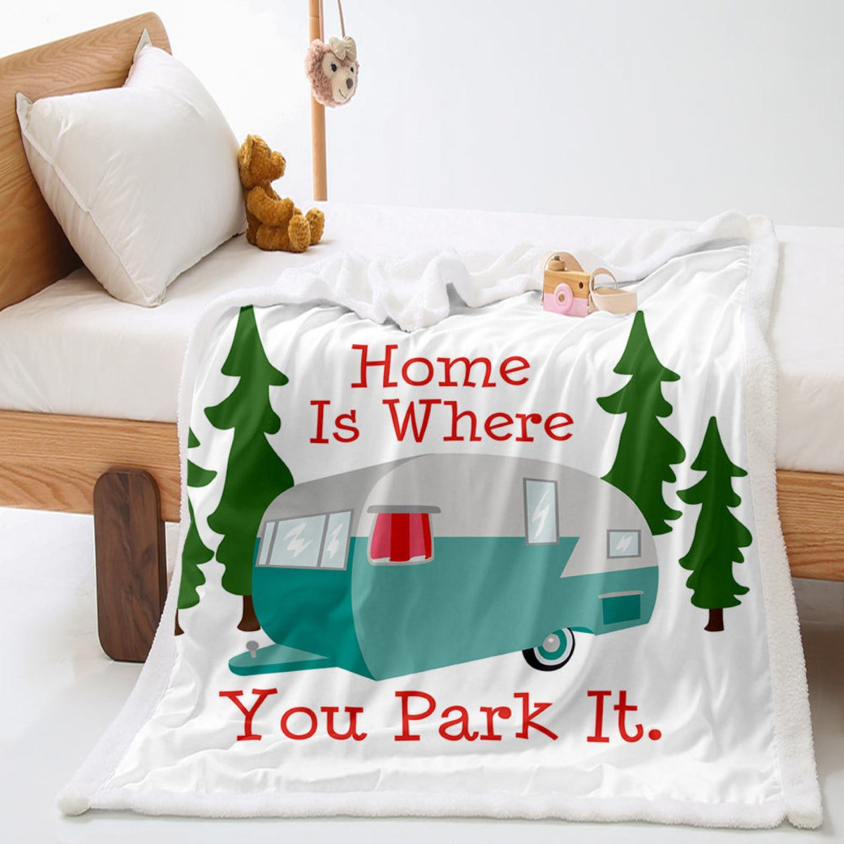 Camping Personalised Blanket Set DOONA KINGDOM