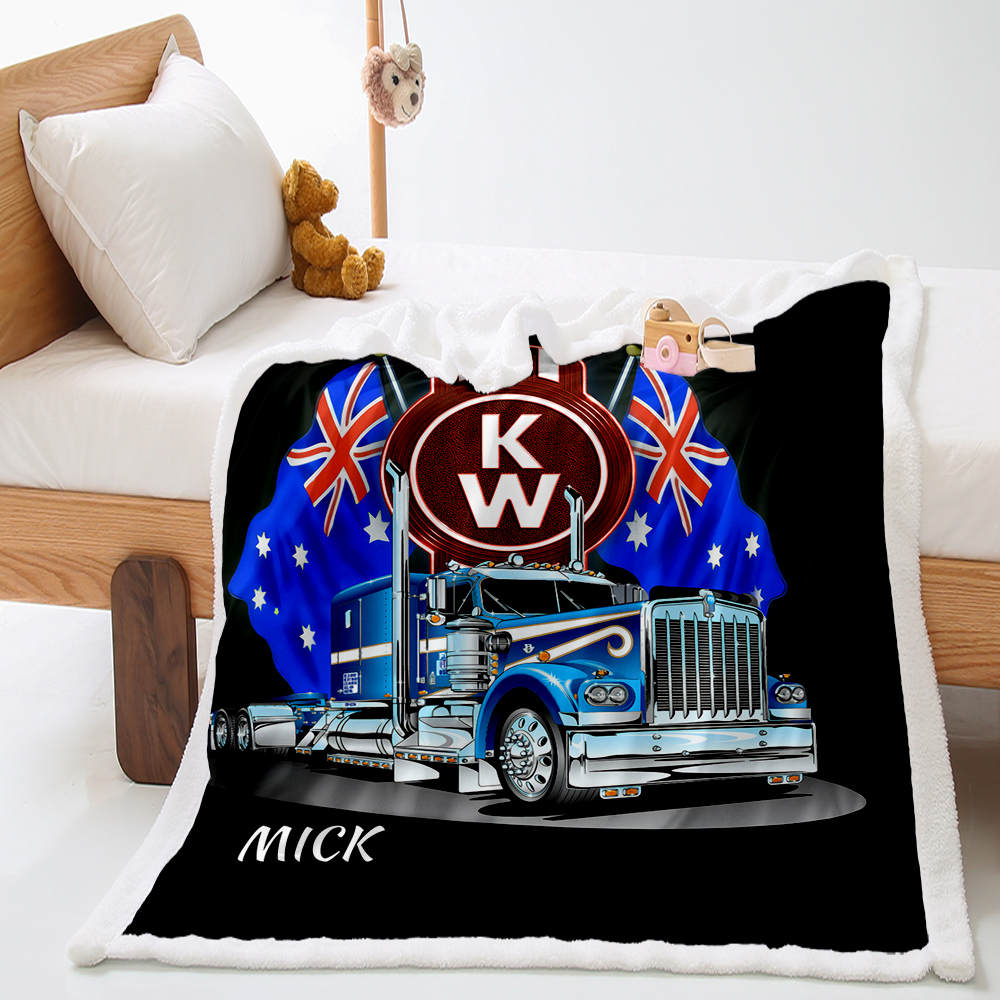 Truck Personalised Blanket - DOONA KINGDOM