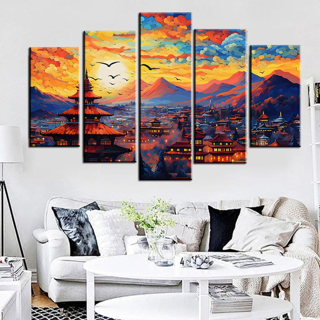 5 panel canvas set | DOONA KINGDOM