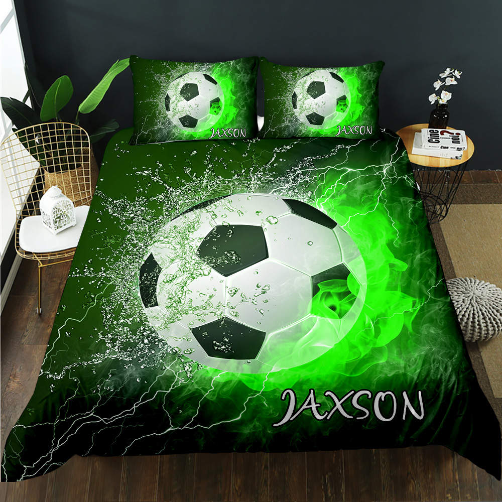 Soccer Personalised Quilt Cover Set | DOONA KINGDOM