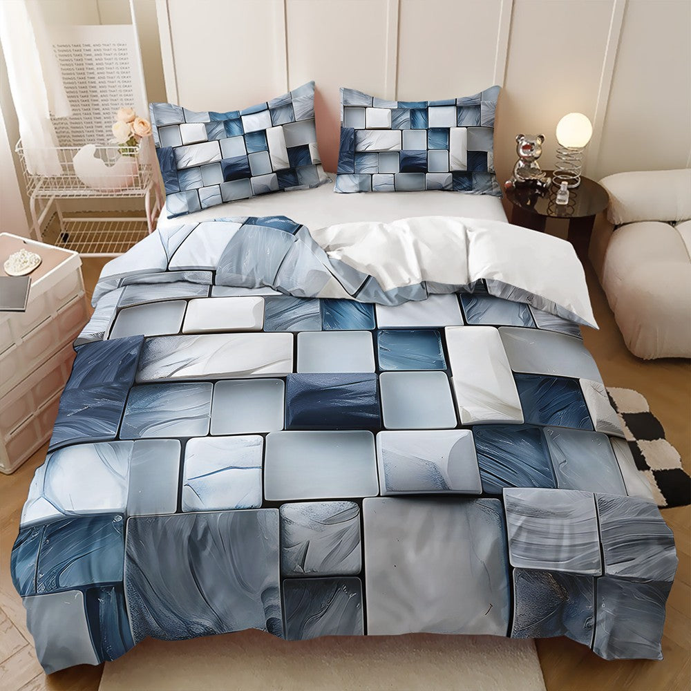 Geometric Pattern Doona Cover Set– DOONA KINGDOM