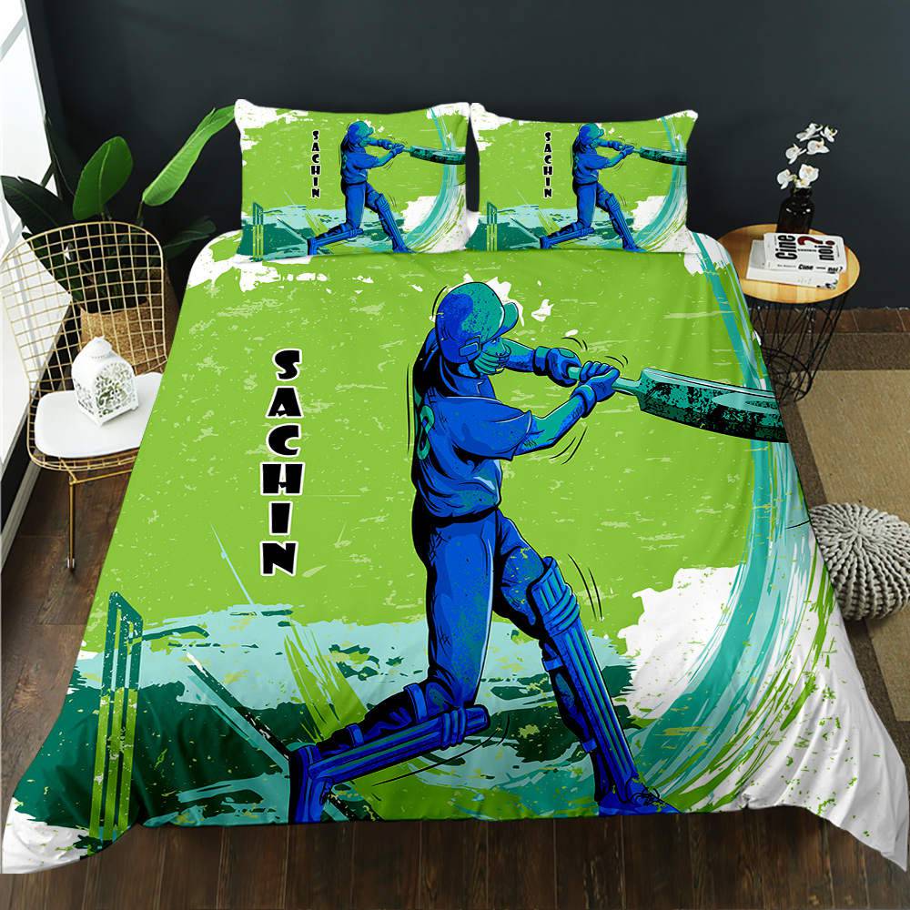 Cricket Personalised Quilt Cover Set - DOONA KINGDOM