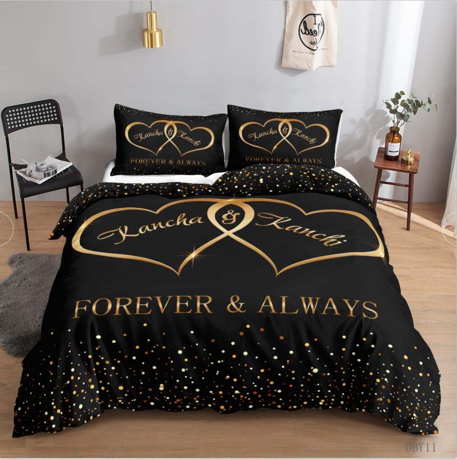 FOREVER AND ALWAYS QUILT COVER SET - DOONA KINGDOM