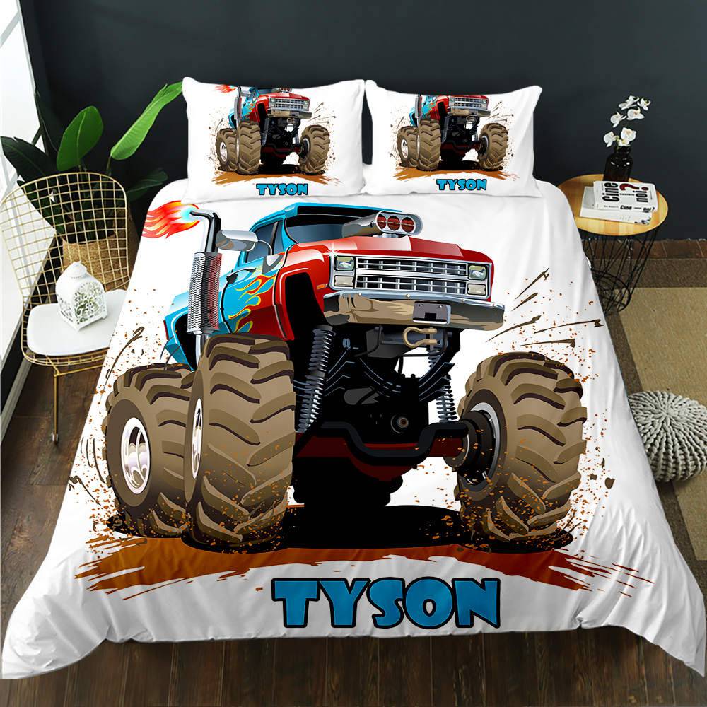 Truck Personalised Quilt Cover Set | DOONA KINGDOM