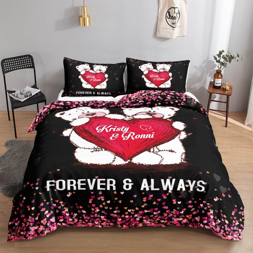FOREVER AND ALWAYS QUILT COVER SET - DOONA KINGDOM
