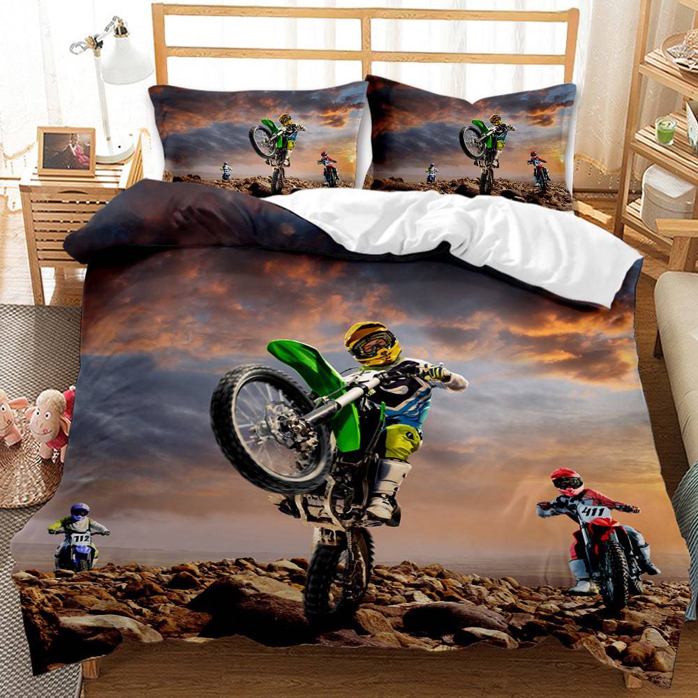 Bike duvet sales cover