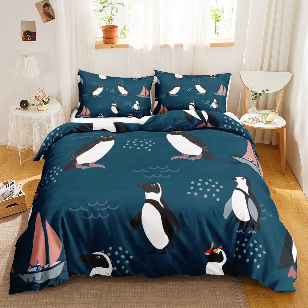 Penguin Quilt Cover Set | DOONA KINGDOM