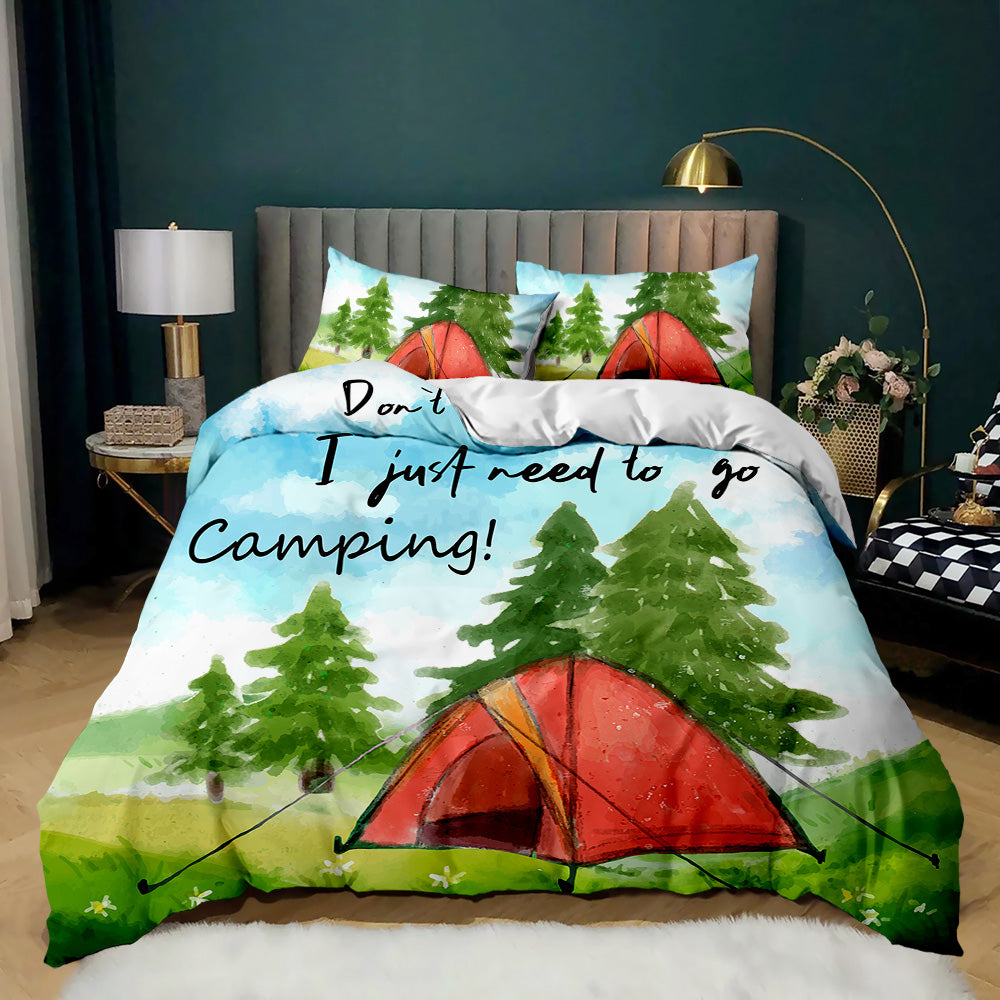 Camping Cotton Quilt Cover Set - DOONA KINGDOM