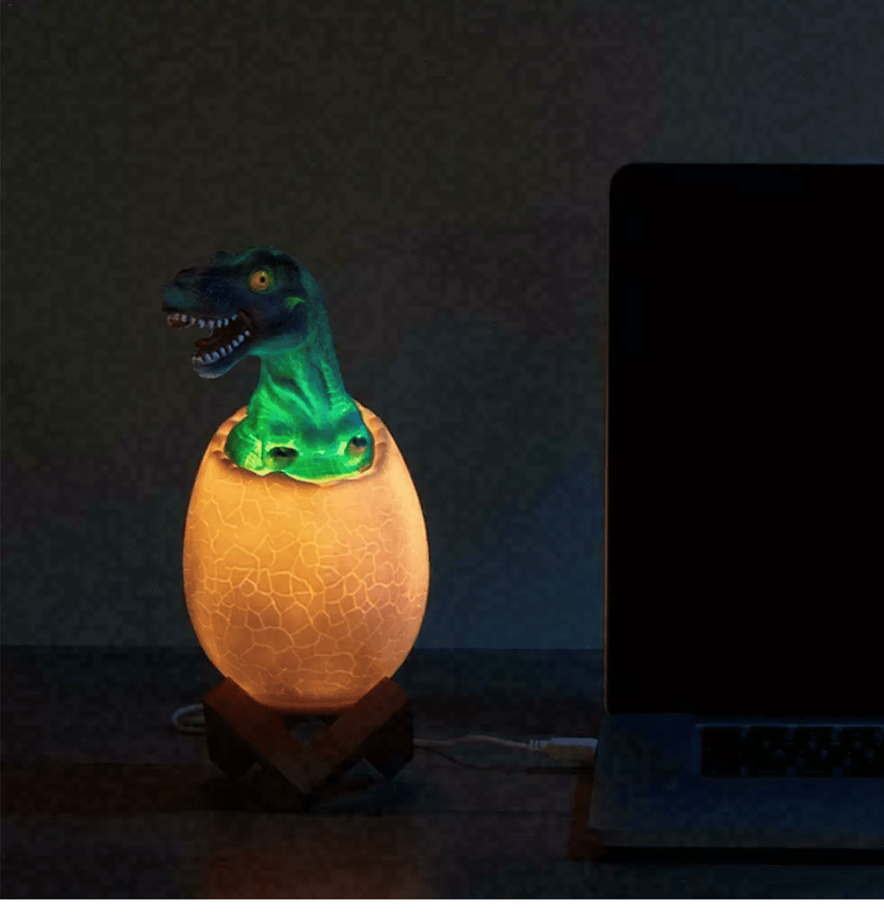 Dinosaur Night Light 3D Dinosaur Toys Egg Lamp Lights Gift for Kids - DOONA KINGDOM