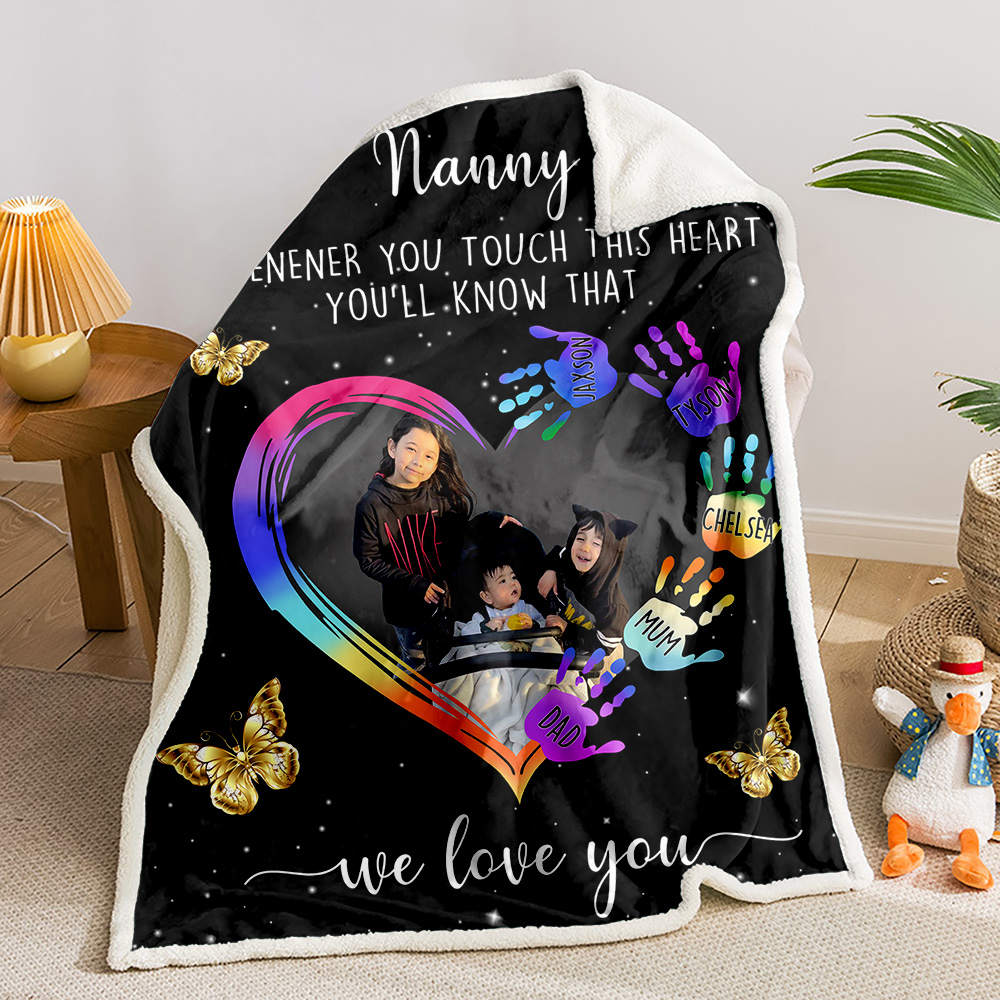 Personalised Blanket With Photo and Name - DOONA KINGDOM