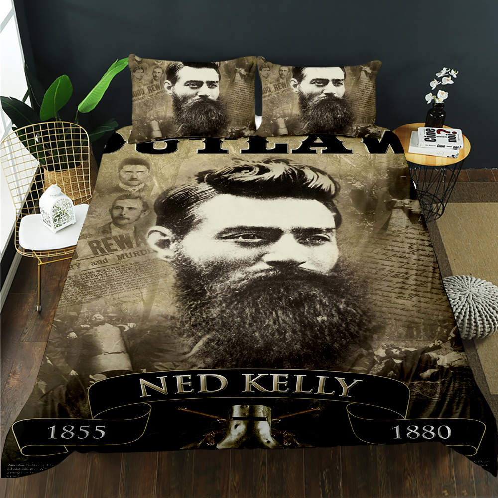 Ned Kelly Cotton Quilt Cover Set - DOONA KINGDOM