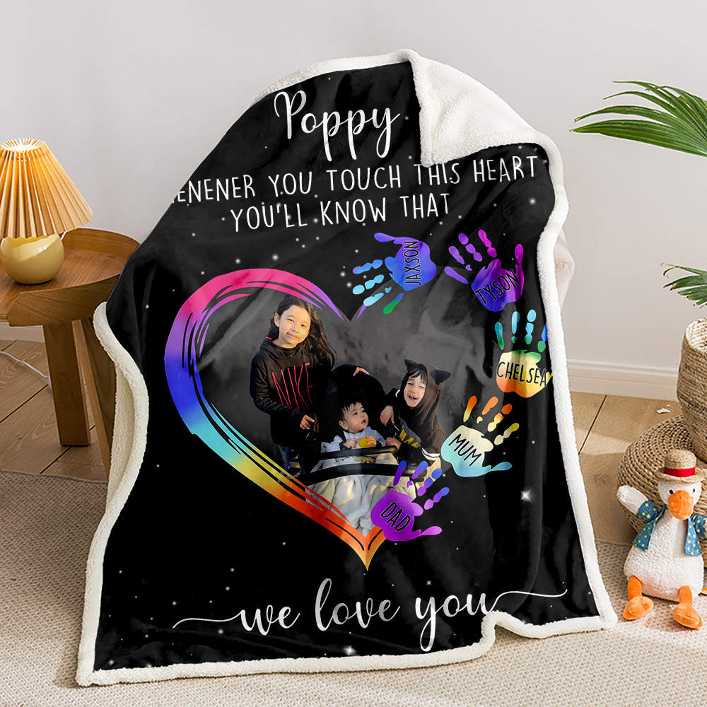 Personalised Blanket With Photo and Name - DOONA KINGDOM