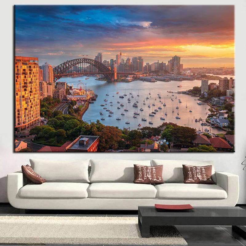 SYDNEY CANVAS PRINT - DOONA KINGDOM