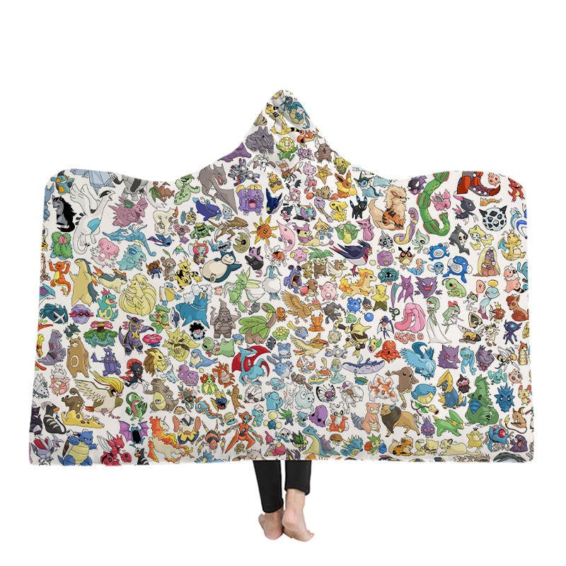 Animal Hooded Blanket 130cmx150cm - DOONA KINGDOM
