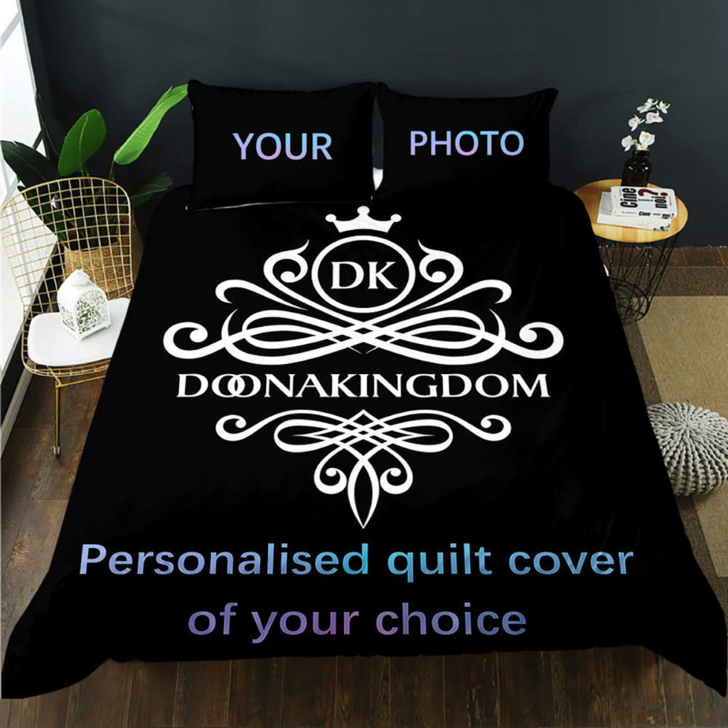 Custom Design Personalised Quilt Cover Set - DOONA KINGDOM