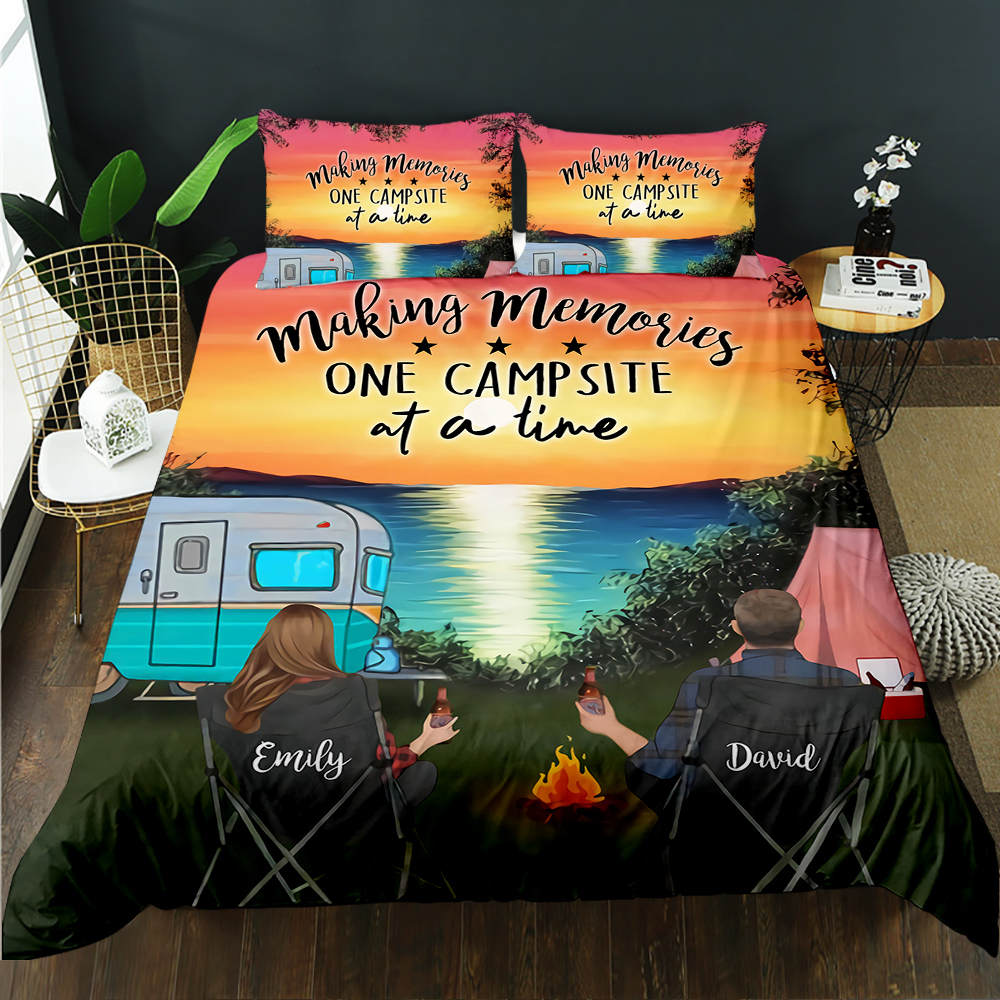 Camping Personalised Quilt Cover Set - DOONA KINGDOM