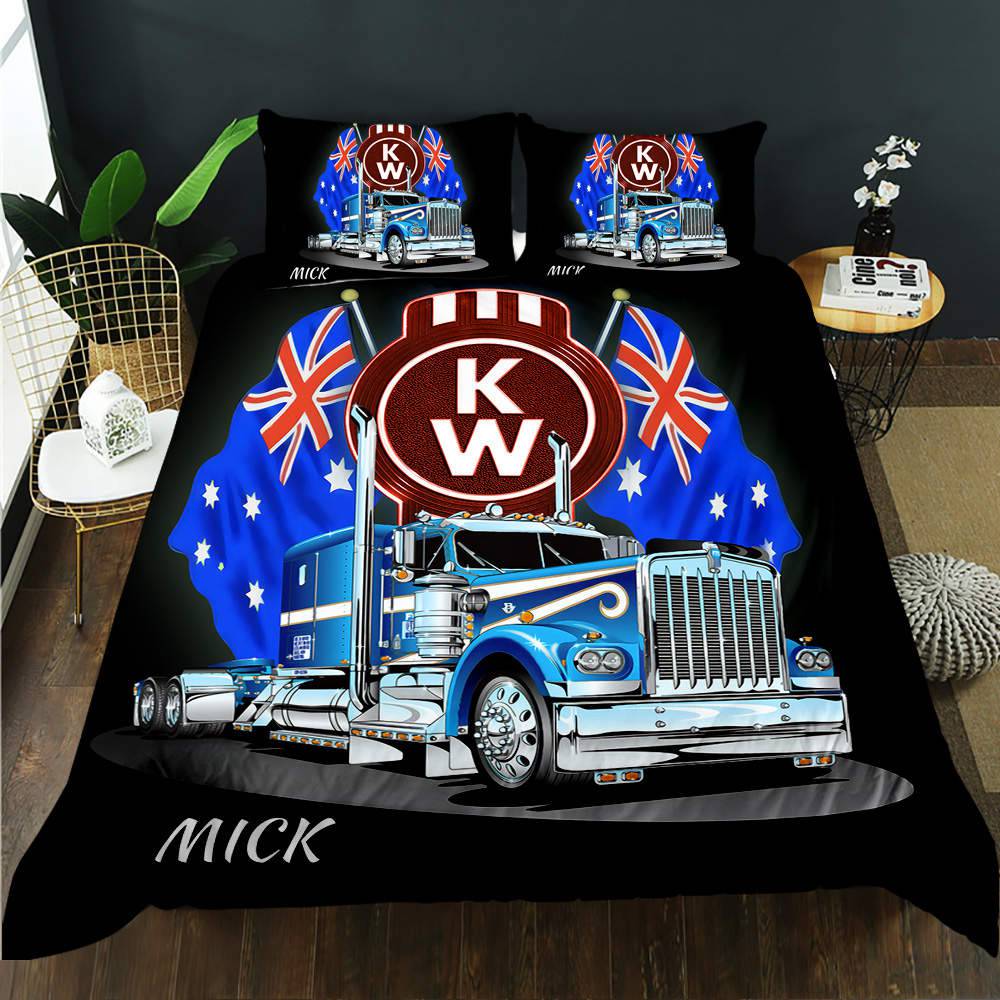 3D TRUCK PERSONALISED QUILT COVER SET - DOONA KINGDOM